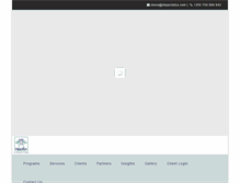 Tablet Screenshot of impactafya.com